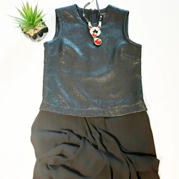 💎NWOT BCBG Maxazaria "Juliane" Black Dress - Picture 9 of 10